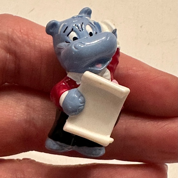 Kinder Surprise Happy Hippo Marriage Wedding Party Toys Cake Toppers Lot of 5 - Picture 4 of 5